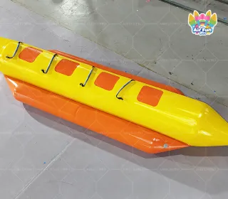 4-Seater Inflatable Banana Boat | Towable Water Tube For Beach Resort & Water Sports