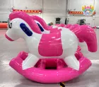 Inflatable Rocking Pony | Heat‑Welded 0.6mm PVC Rocking Horse Toy