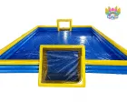 AIRFUNPRO Soap Water Arena Portable Inflatable PVC Volleyball & Soccer Courts Beach Sports Over 500kg Capacity