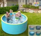 Factory OEM 4-Layer Round Drop Stitch Inflatable Inflatable Family Pool Yard Garden Indoor Puncture Resistant Portable CE EN ISO