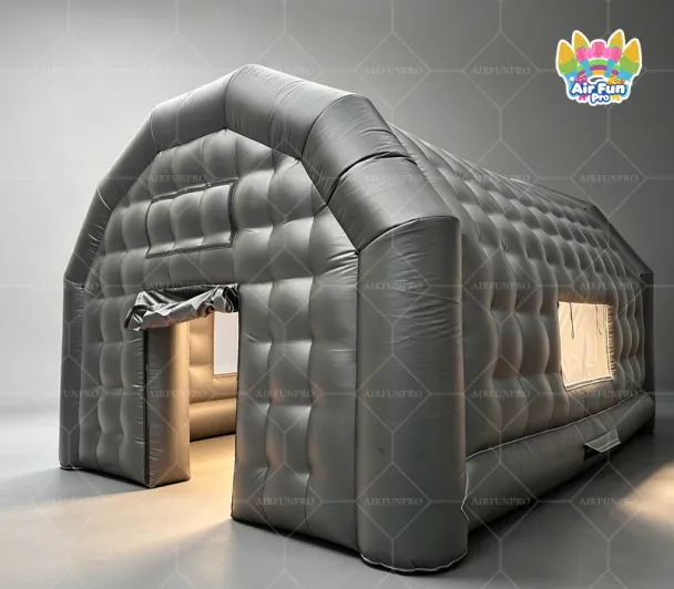 Dark Grey Inflatable Event Club Tent | Commercial Inflatable Bubble House Tent For Party, Exhibition & Rental