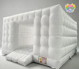 White Inflatable Event Tent | Modern Padded Inflatable Bubble Tent For Wedding, Party & Pop‑Up Events