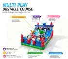 Space Aircraft Robot Inflatable Fun City｜Multi‑Play Commercial Bounce Slide Combo