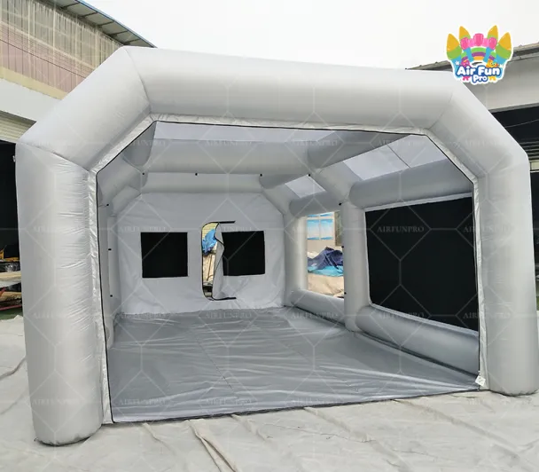 Inflatable Paint Booth Tent | Portable Inflatable Spray Paint Booth for Car Painting Workstation