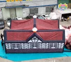 Inflatable Pub House Tent | Vintage Half‑Timbered Inflatable Bar Tent For Party & Event Rental