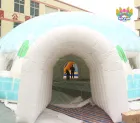 Inflatable Igloo Dome Tent | Winter‑Theme Inflatable Event Dome For Christmas, Winter Festival & Rental