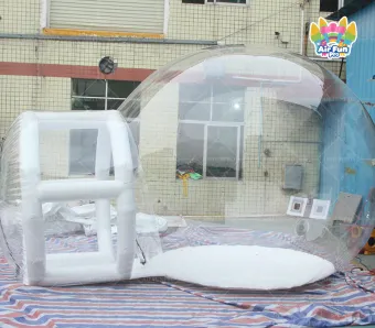 Inflatable Bubble Dome Tent | Transparent Clear Inflatable Bubble House For Glamping, Party & Event Rental