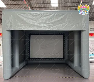 Commercial Inflatable Golf Simulator Tent｜Portable Golf Practice Enclosure for Driving Range