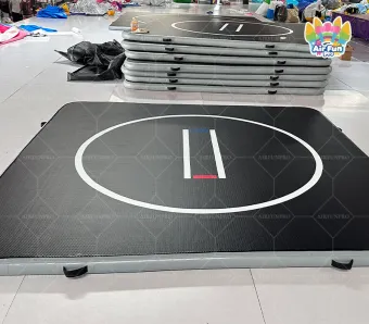 Inflatable Wrestling Mat｜Drop Stitch Portable Competition Wrestling Platform for Training & Events