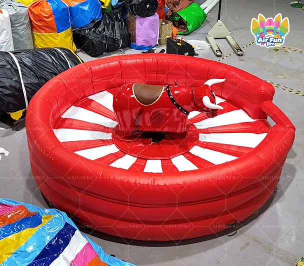 Factory Price Manual Inflatable Bull Riding Game for Sport Game And Entertainment
