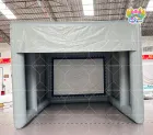 Inflatable Golf Hitting Tent | Commercial Indoor-Outdoor Golf Practice Tent for Swing Training & Driving Range