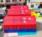 Custom Printed Inflatable Emergency Communication Tent, Large Air Beam Shelter for Disaster Rescue & Command Center