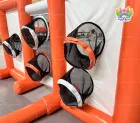 Hot Sale Inflatable Football Target Game Multi-hole Soccer Shoot Challenge Inflatable Sport Game for Outdoor Amusement