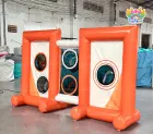 Hot Sale Inflatable Football Target Game Multi-hole Soccer Shoot Challenge Inflatable Sport Game for Outdoor Amusement