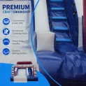Commercial Ocean Theme Inflatable Bounce House With Slide 0.55mm PVC Rental Ready Kids Jumping Bouncy Castle Combo for Party