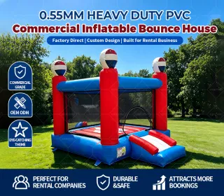 PVC Inflatable Bouncer Outdoor Kids Inflatable Jumping Bouncy Castle Slide Combo Party Inflatable Bounce House For Home