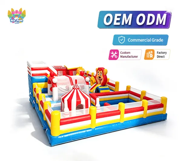 Multi Play Inflatable Obstacle Course｜Commercial All-in-One Inflatable Playground