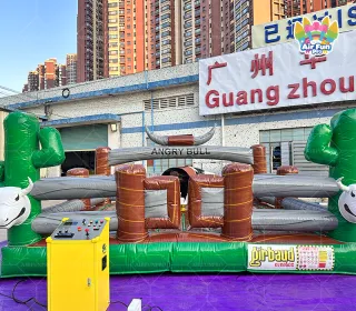 AirFunPro Compact Inflatable Mechanical Bull: A Perfect Blend of Western Flair and Rental Efficiency