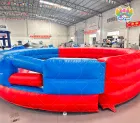 AirFunPro Patriotic-Themed Inflatable Mechanical Bull Arena: A Durable 4-Meter Circular Arena
