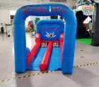 Commercial Inflatable Bumper Bowling Lane for Kids Party Carnival with Side Barriers