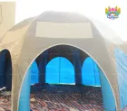 Multi‑Opening Inflatable Dome Tent, Large Round Inflatable Spider Tent, Portable Inflatable Pop‑up Shelter for Outdoor Event, Trade Show, Promotion and Temporary Gathering