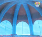 Multi‑Opening Inflatable Dome Tent, Large Round Inflatable Spider Tent, Portable Inflatable Pop‑up Shelter for Outdoor Event, Trade Show, Promotion and Temporary Gathering
