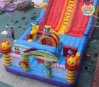 Honey Bee Themed Commercial Inflatable Slide | Multi-Play Kids Inflatable Playground