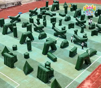 Cheap Inflatable Paintball Bunkers for Sale Paintball Bunker Field Obstacles Game for Outdoor