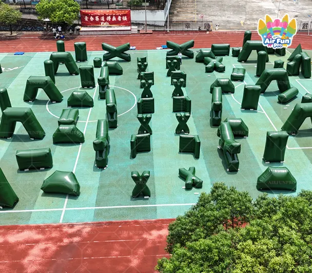 Cheap Inflatable Paintball Bunkers for Sale Paintball Bunker Field Obstacles Game for Outdoor