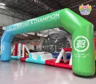 Printing Oxford PVC Custom Inflatable Arch Start Finish Line Inflatable Entrance Arch Inflatable Arch for Race Outdoor Event Advertising
