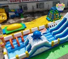 Ocean Themed Inflatable Water Park｜Commercial Giant Inflatable Water Slide Playground