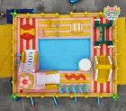 Candy Flower Themed Inflatable Water Park｜Commercial Inflatable Water Playground with Pool