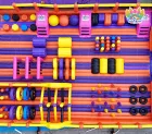 Inflatable Theme Park Amusment Bouncer Inflatable Obstacle Course: "Blazing Extreme Challenge" Arena