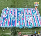 Aerospace-Themed Inflatable Theme Park Inflatable Castle: A Whimsical "Sky-to-Space" Adventure