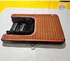 Inflatable Dog Dock with EVA Traction Surface | Floating Dog Ramp for Boat, Lake and Pool