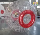 Transparent Inflatable Zorb Ball | Commercial Grass Rolling Ball for Outdoor Event Rental