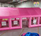 Pink Large Inflatable Party Tent | Commercial Air Structure Tent for Wedding, Event and Exhibition