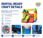 OEM ODM Custom Inflatable Bounce House Combo | Commercial Jumping Castle with Slide