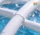 Heavy Duty Rental Grade Inflatable Pool Dome Enclosure, Reusable Clear Transparent Blow Up Pool Cover