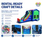 Inflatable Bouncer Bounce House Inflatable slide dry slide Inflatable Amusement Park Bouncy Castle