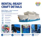 Commercial Inflatable Yacht Water Slide | Boat Themed Floating Inflatable Slide for Lake & Pool