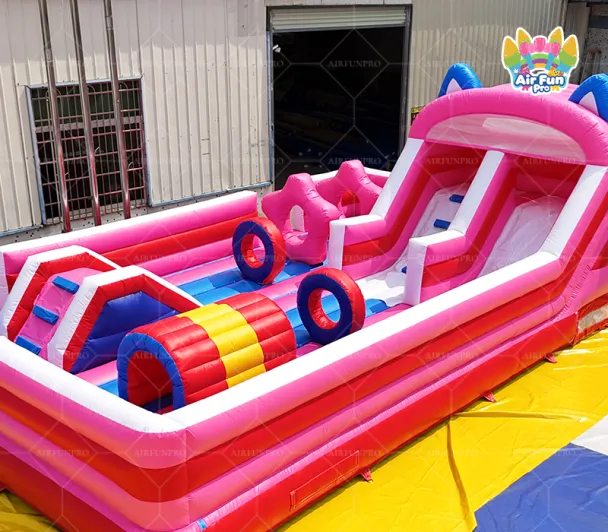 Commercial Eco-Friendly PVC Tarpaulin Big Bounce House Playground Inflatable Theme Park Slide Jumping Castle Kids Adults