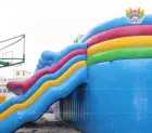 Commercial Inflatable Bouncer House Jumper Backyard Jumping Trapoline Castle With Slide Inflatable Castle for Kids