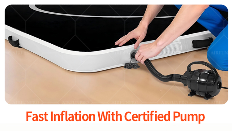 wholesale Professional Inflatable wrestling mat manufacturer Jiu Jitsu BJJ mat factory bulk order