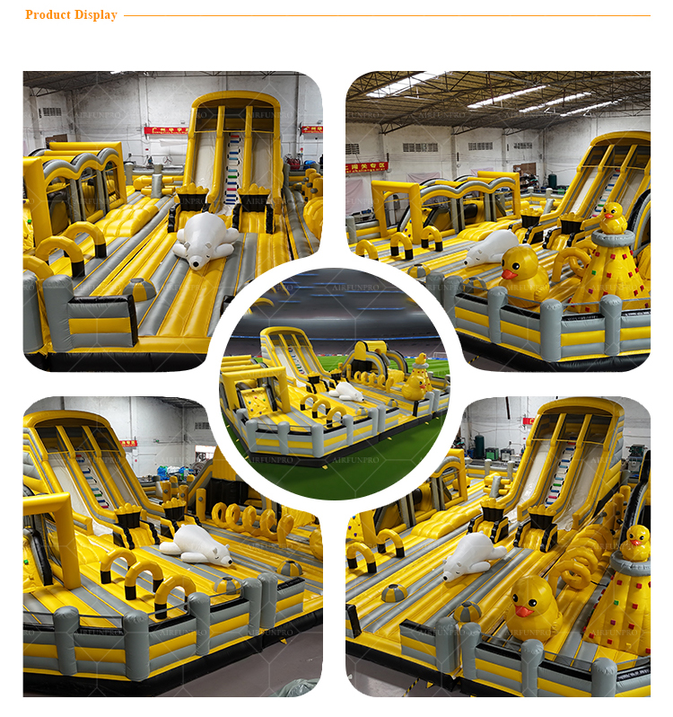 AIRFUNPRO Inflatable Theme Park – Giant Slide