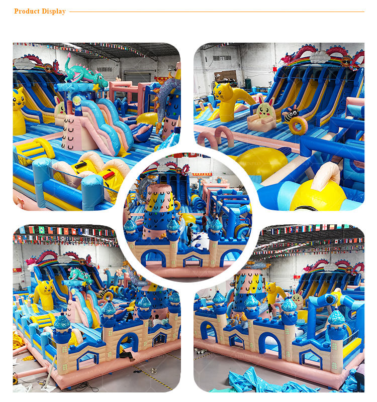 AIRFUNPRO Dream Castle Inflatable Playground – Where Fantasy Adventures Begin