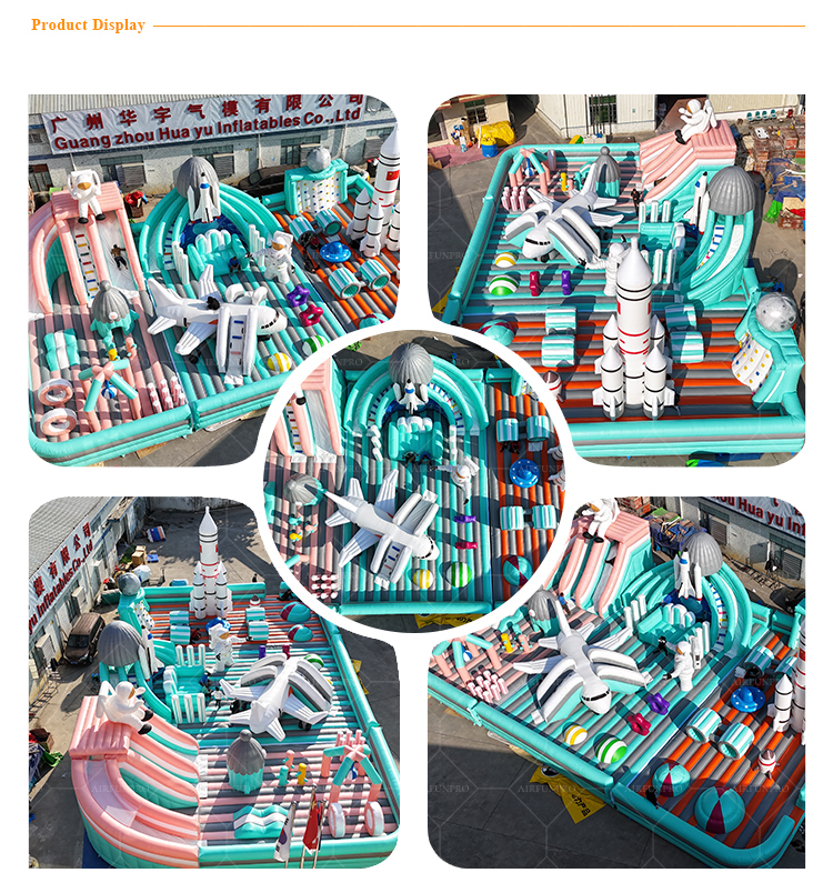 AIRFUNPRO Galaxy Exploration Inflatable Playground