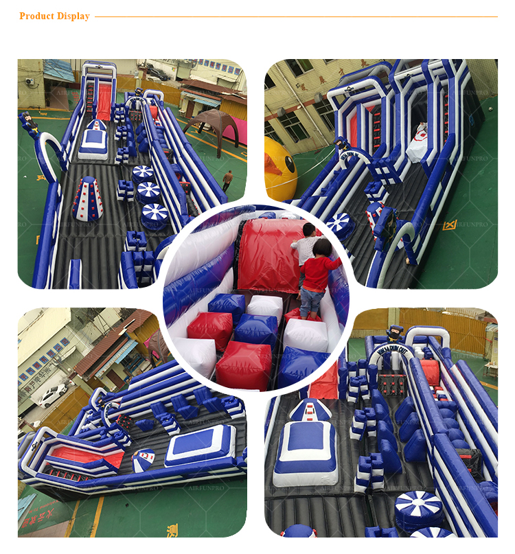 AIRFUNPRO Ninja Challenge Inflatable Obstacle Course