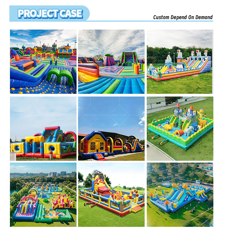 AIRFUNPRO Ninja Challenge Inflatable Obstacle Course
