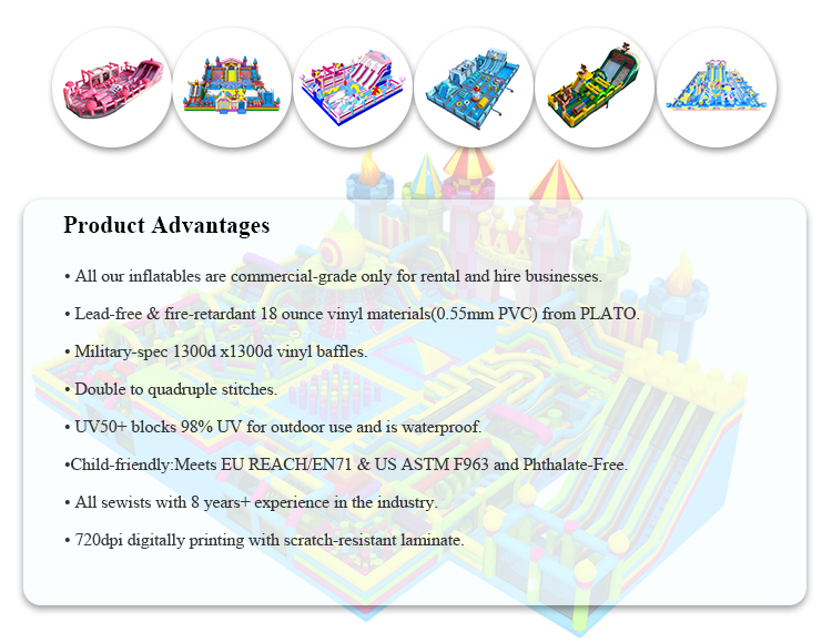 Captivating AIRFUNPRO Inflatable Theme Park
